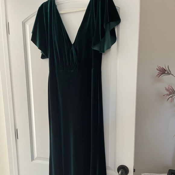 Jenny Yoo Velvet Dress - Picture 4 of 8